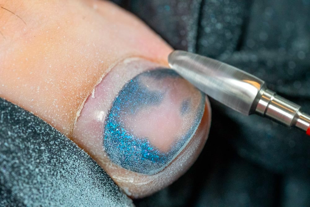 Pose de vernis semi-permanent express